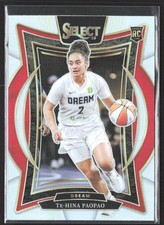 2025 Panini Select WNBA #49 Te-Hina Paopao Silver Prizms