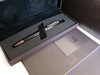 Dunhill Sidecar Ballpoint Pen Black PT NUW2113