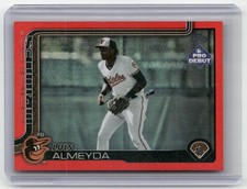 2025 Topps Pro Debut Red Luis Almeyda 08/10 FCL Orioles #PD-49