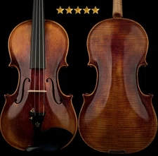 T31+ Master Antique Strad 1715 Copy​ Left Hand Violin 4/4 Two PCs European Wood