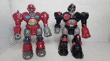 2 Hap P Kid M.A.R.S. Motorized Attack Robo Squad Robots Red Revo  XSS FREE SHIP