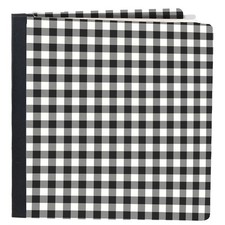 Simple Stories Sn p Flipbook 6"X8" Black Buffalo Check