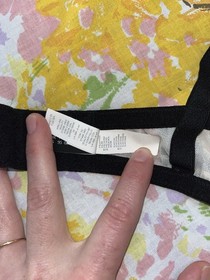 Studio La Perla Black Lace Balconette Bra Size 38C Sheer Underwired