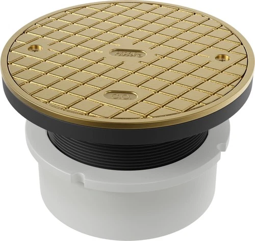PROFLO PF42807 5-3/4" Brass Cover With 4" Cleanout - Picture 1 of 2
