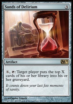 Magic/MTG Sanduhr des Deliriums M13-216 Rare Deutsch Excellent