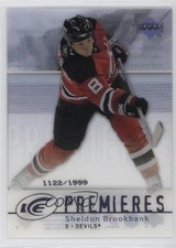 2007-08 Upper Deck Ice Premieres 1122/1999 Level 1 Sheldon Brookbank #103 1k9