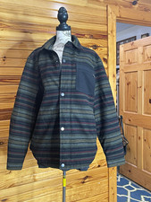 Pendleton Men's Striped Wool Shirt Jacket