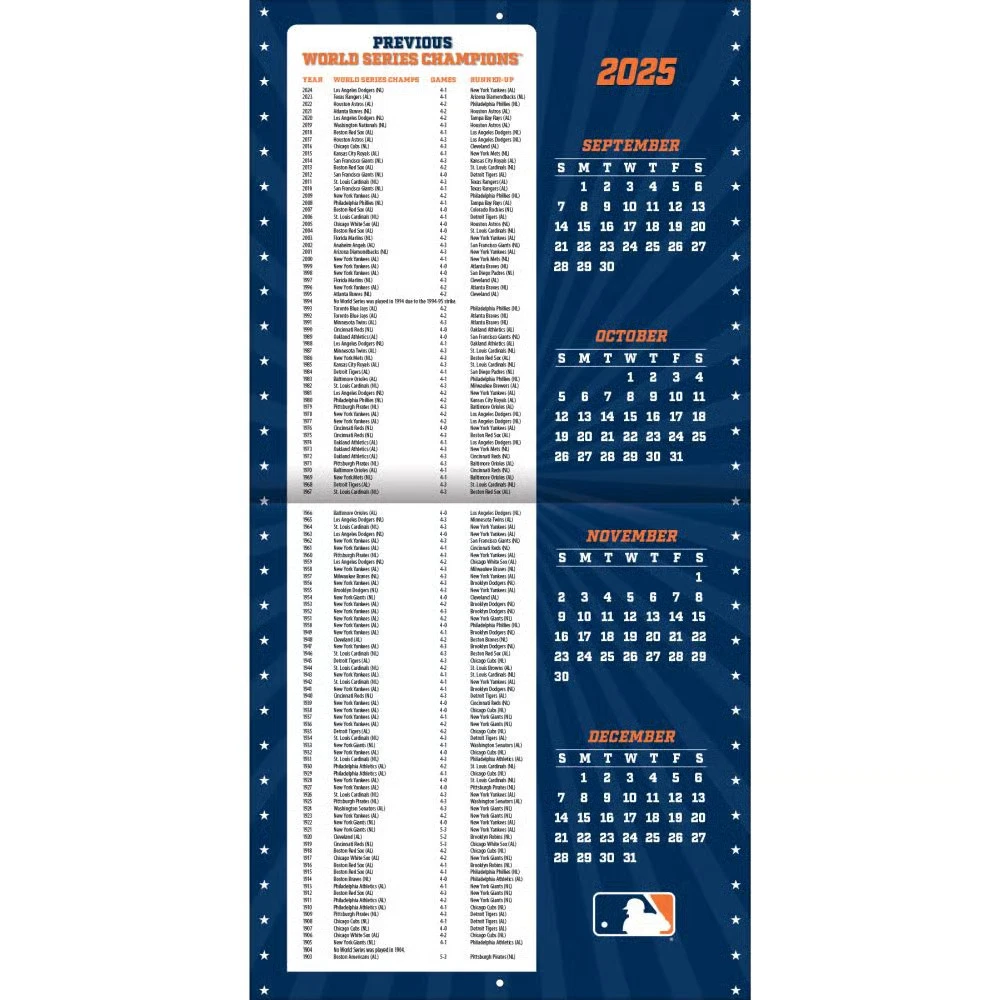 Detroit Tigers 2026 Wall Calendar