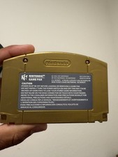 Nintendo 64 The Legend of Zelda: Majora's Mask Gold Non-Hologram Tested Working