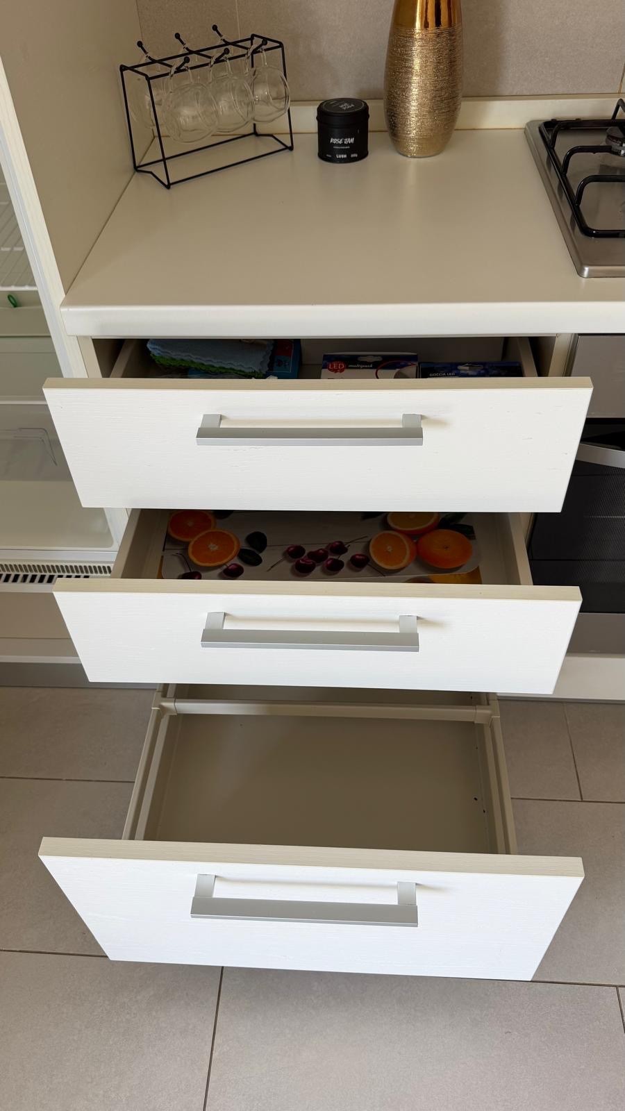 Cucina Euromobil 317 cm completa elettrodomestici