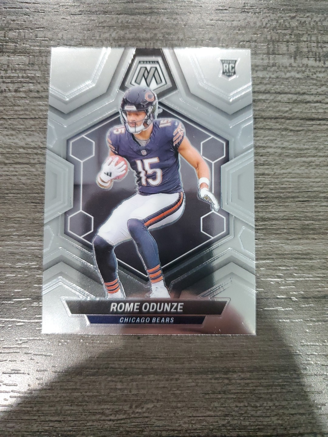 2024 Panini Mosaic - Rookies Rome Odunze #309 Silver Prizm (RC)