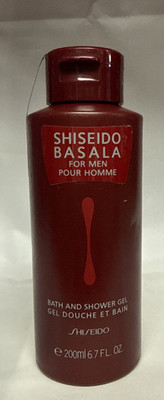 Shiseido Basala for Men Bath & Shower Gel 6.7 fl oz NIB Masculine Fragrance Rare