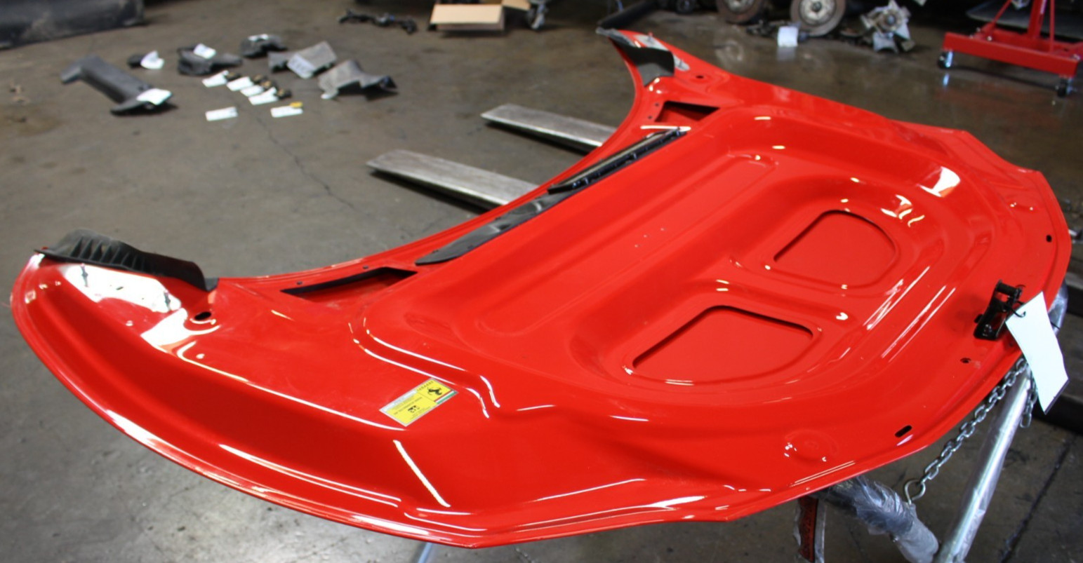 Ferrari 296 GTB, Front Hood, Scuffs, Used, P/N 985952573