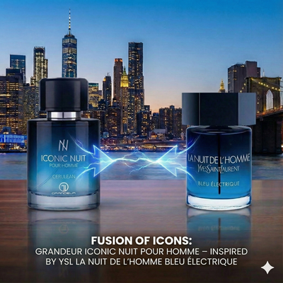 香水(男性用) *Grandeur Iconic Nuit Pour Homme* Amazon.com : Grandeur Iconic Nuit Pour Homme 3.4 oz 100 ml Eau De