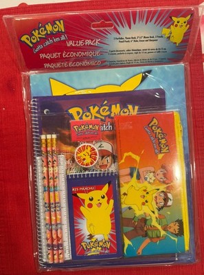 1999 Pokemon Value Pack Nintendo Item # 4098 Study Kit BRAND NEW NEVER OPENED