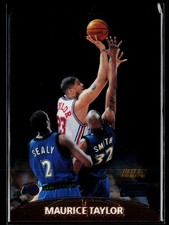 Maurice Taylor 1999-00 Stadium Club Chrome #106 First Day Issue #058/100