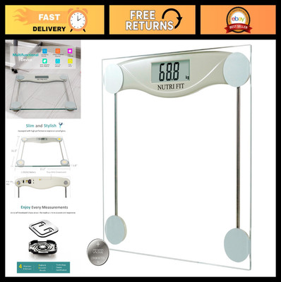Precision Digital Bathroom Scale for Weight Loss, High Accuracy 330 lbs, Step-On
