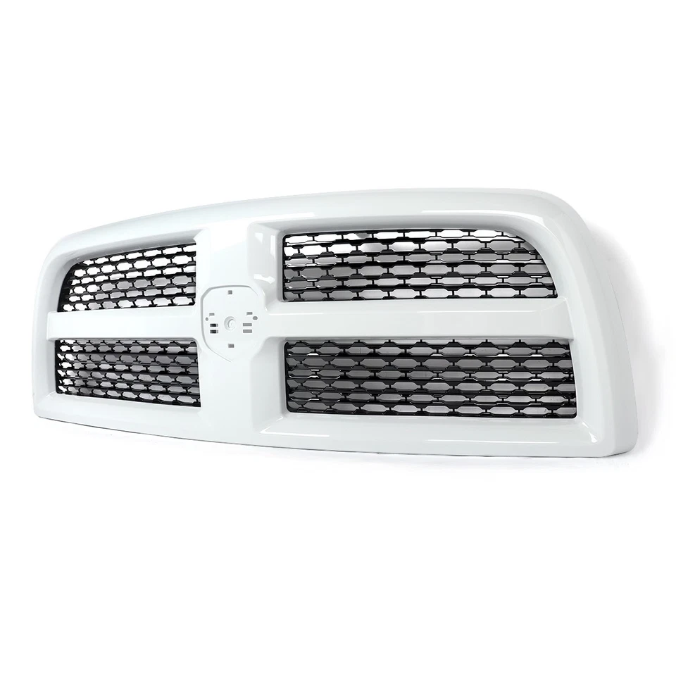 For 2013-2018 Dodge Ram 2500 3500 HD Bright White Grille Assembly Laramie Style - Image 3 of 4