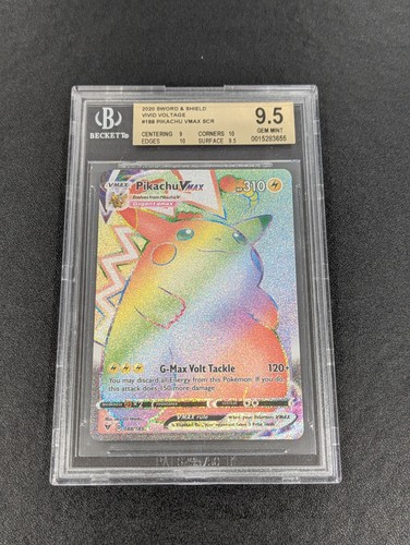 Pikachu VMAX graded BGS 9.5 for sale on eBay