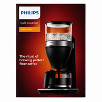 Philips Café Gourmet HD5416/60 Filterkaffeemaschine Schwarz 1800W 15 Tassen