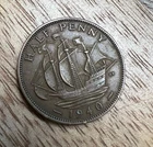 Photo of a 1940 George VI Half Penny from an eBay listing that sold on Apr 19, 2026