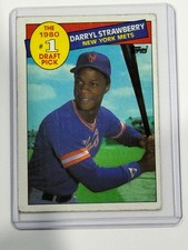 Rare! 1983 Topps Darryl Strawberry Rookie #540 New York Mets RC Vintage MLB