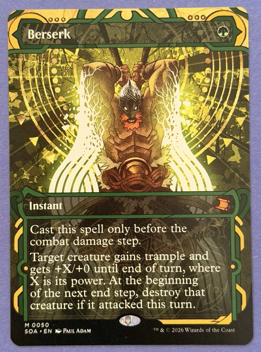 Magic: The Gathering Wizards of the Coast Berserk Individual