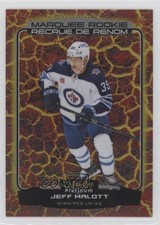 2022 O-Pee-Chee Platinum Marquee Rookies Hot Magma 74/499 Jeff Malott #245 6m1