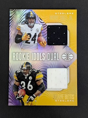 Benny Snell Jr./Jerome Bettis Steelers Jersey 2019 Panini Illusions Rookie Idols