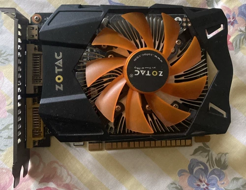 READ DESCRIPTION Spares/repairs/not working ZOTAC GeForce GTX 750Ti 2GB GPU