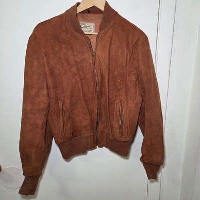 Hercules Sears Vintage 1950s Leather Bomber Jacket Mens Size