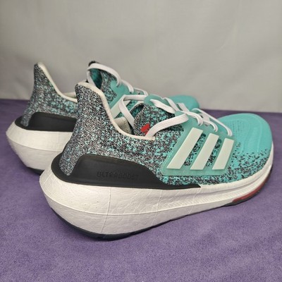 Size 11 US Women'sAdidas Ultraboost Light running shoes Flash Aqua/Cloud 