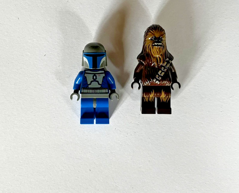 Lego star wars death watch + chewbacca sw0532