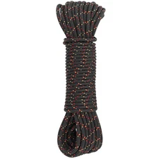 1 Pack 6mm Accessory Cord Rope, Double Braid, CE/UIAA Certified, Utility, Climb