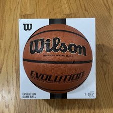 Size 7 29.5 - Wilson Evolution Basketball Indoor Men Official Game Ball, NEW