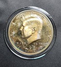 Monster Rainbow Toned 1999-S Kennedy Half Dollar Clad Proof- CHOICE BU — photo 3