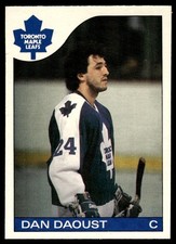 1985-86 O-Pee-Chee Dan Daoust Toronto Maple Leafs #164