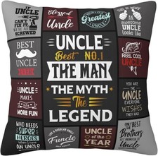 Gifts for Uncle, Best Uncle from Niece Nephew, Funny Grey-