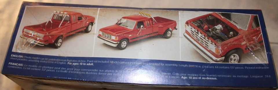 Monogram Ford F350 Duallie pickup model kit NEW IN SEALED BOX free shipping - Image 2 of 4