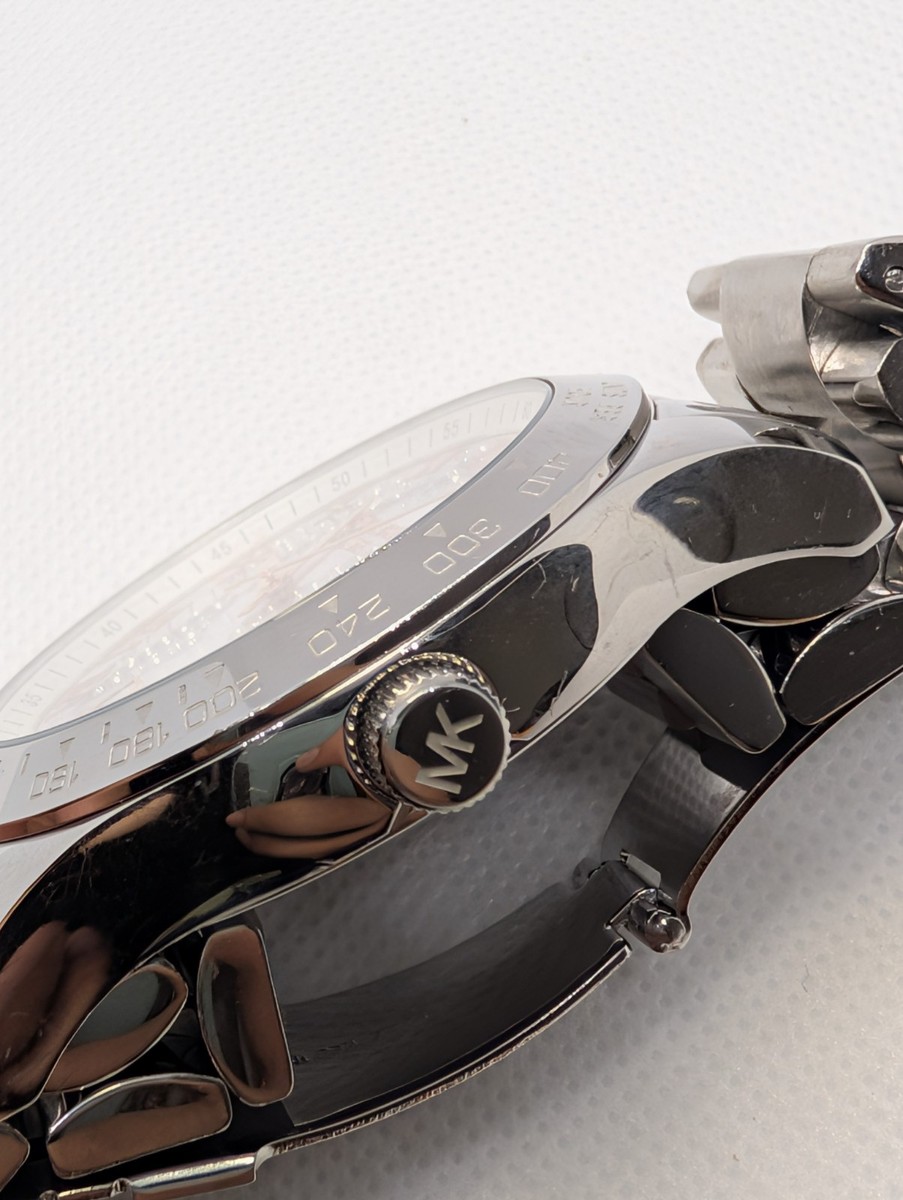 Michael Kors Layton Model Ladies World Map Watch Quartz 44mm