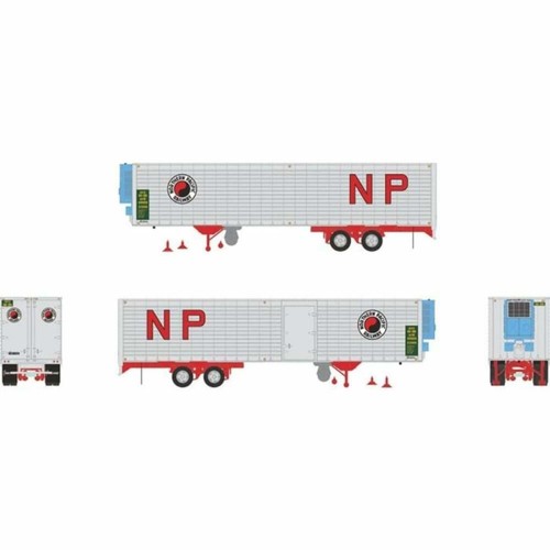 Rapido Trains 403048 HO 40' Fruehauf Fluted Side V-Van Trailer (Importación USA) | Condition: Nuevo
