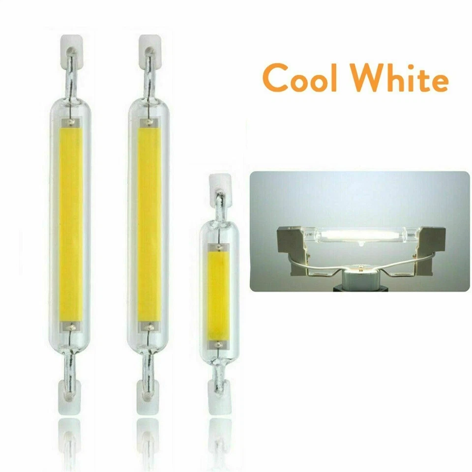 R7s LED 78mm 118mm Glasröhre Glühbirne COB Ersetzen Halogenlampe DE - Bild 4 von 4