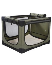 42 x 31 x 31 Inch Collapsible Soft Dog Crate for Dogs Up to 90 lbs, Portable ...