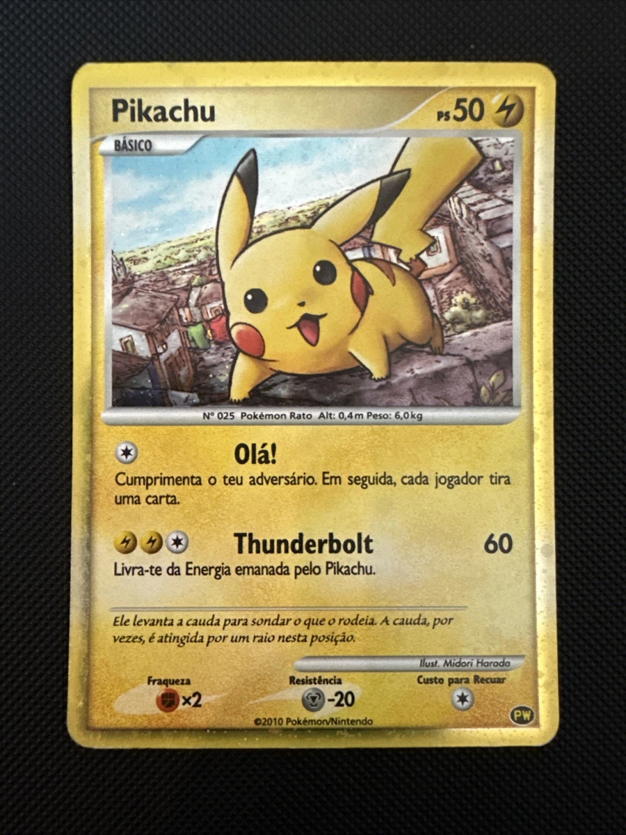 Pikachu Pokémon TCG Individual Collectible Card Game Cards in
