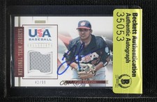 BAS 2012 USA Baseball National Team Jerseys 42/99 Jose Trevino #20 Authentic 3c7