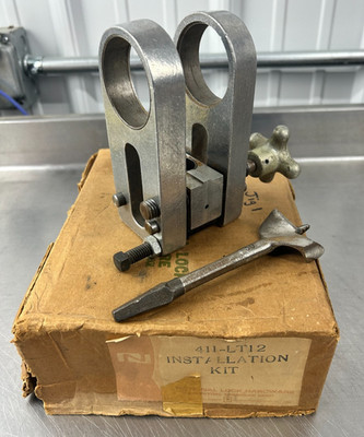 National Lock Hardware 411-LT12 Door Hole Installation Kit Vintage