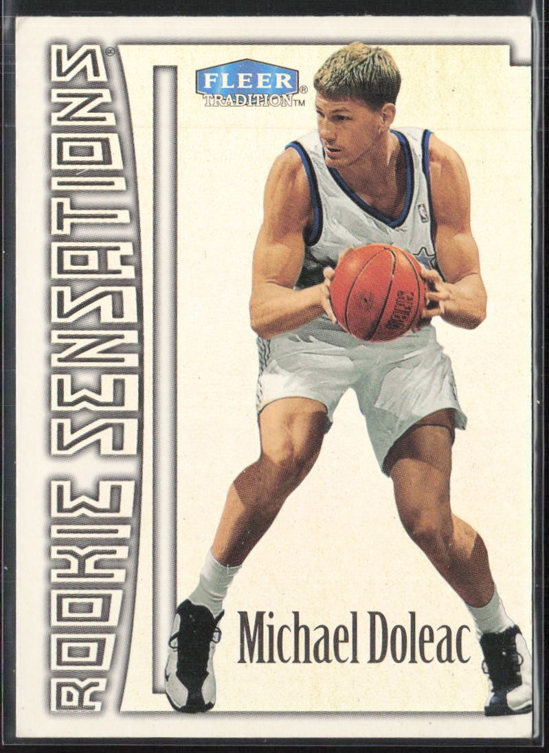 1999-00 Fleer Tradition #5 RS Michael Doleac Rookie Sensations Orlando Magic (C)