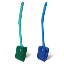 Fish Tank Cleaning Sponge Brush Aquarium Algae Scraper Scrubber 2 Pack