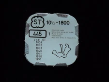 ST Setting Lever Spring # 445 10.5, cal 1800,01,02,03, 1940,41,50,51 NOS 1$ ship