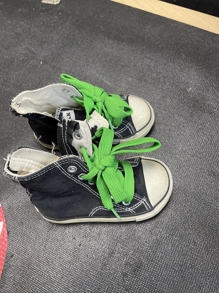 AIRWALK синий/белый кроссовки обувь размер 6 патронов стиль высоты верхний ребенка младенца - Изображение 2 из 4